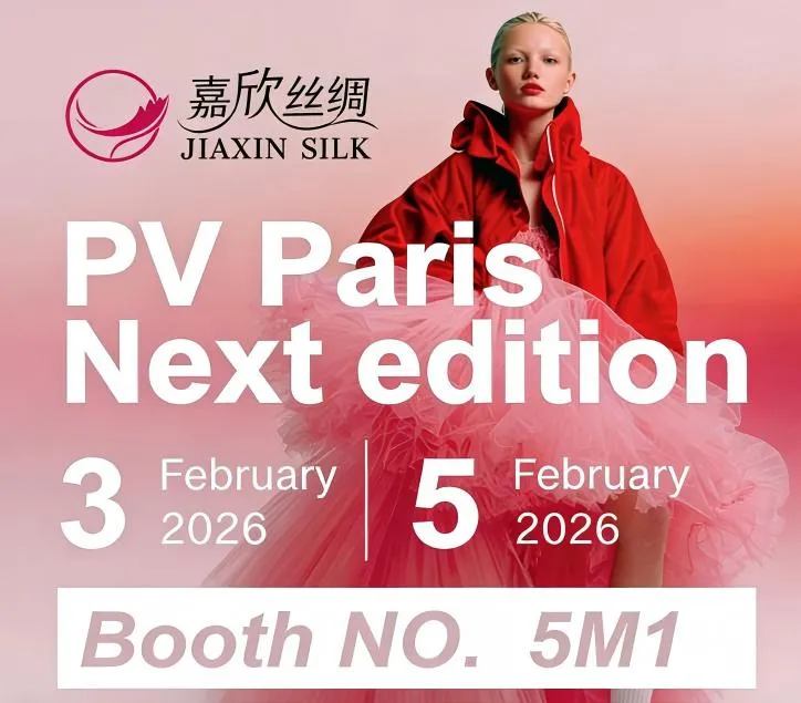 ZHEJIANG JIAXIN SILK на PV Paris: досліджуйте інноваційні тканини на стенді 5M1